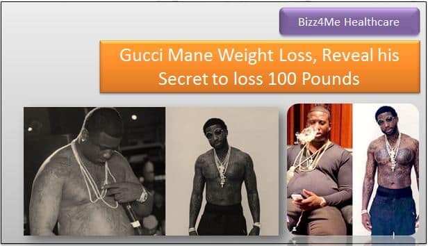 Gucci Mane Weight Loss, Reveal his Secret to loss 100 Pounds