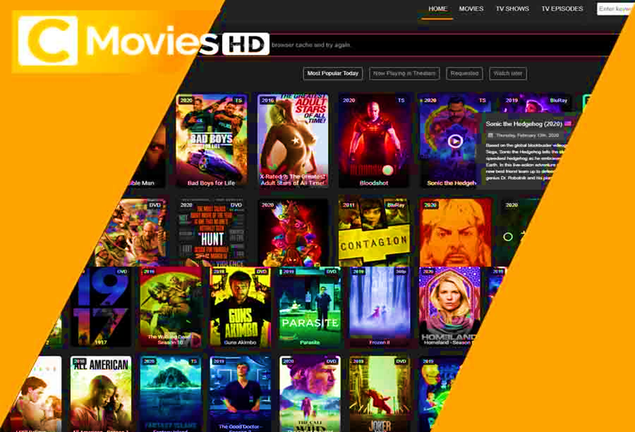 CmoviesHD: Watch or Download Movies and TV Shows